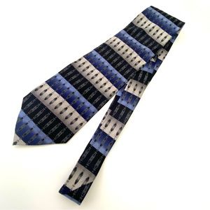 Boca Classics Men's Contemporary Geometric Silk Necktie